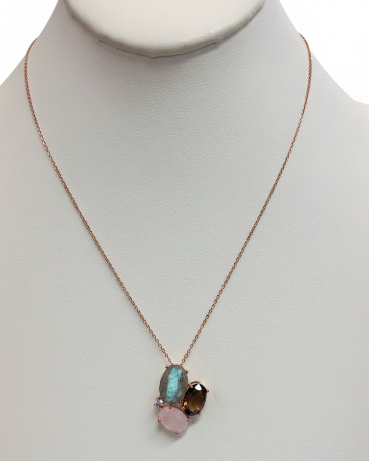 Legacy Three Stone Necklace