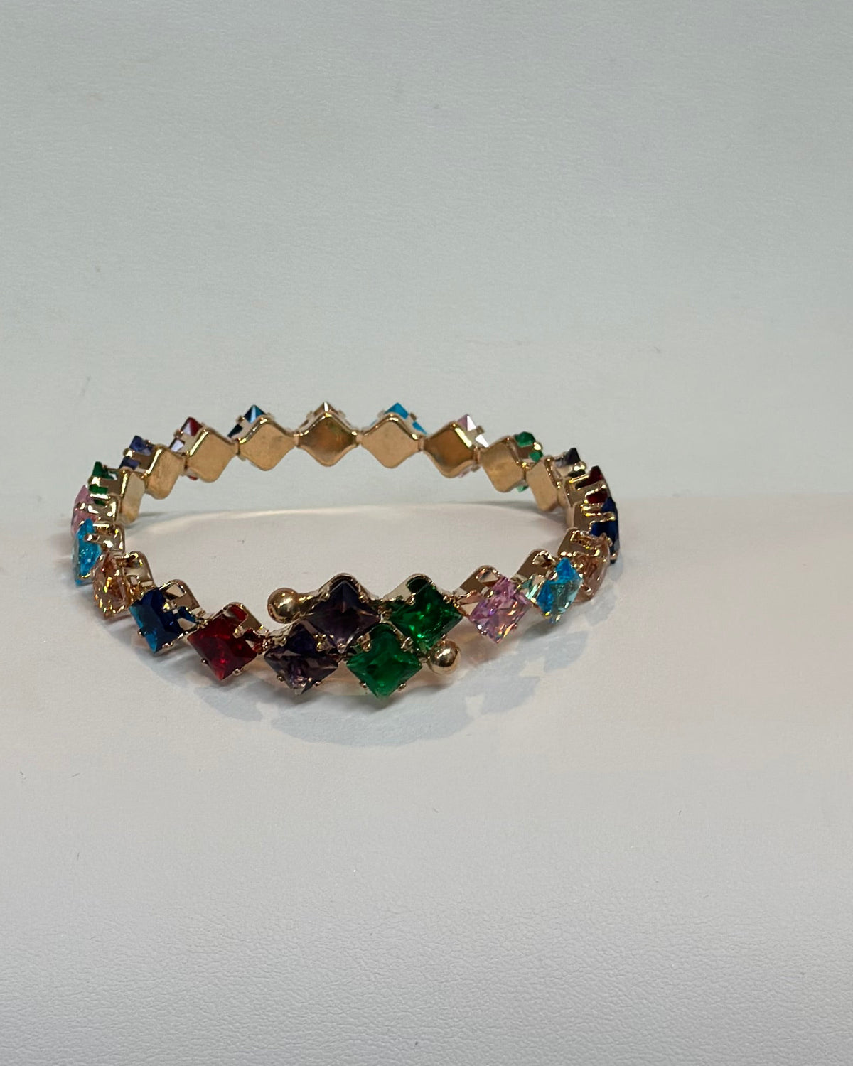 Elegant Crystal Bangle Wrap