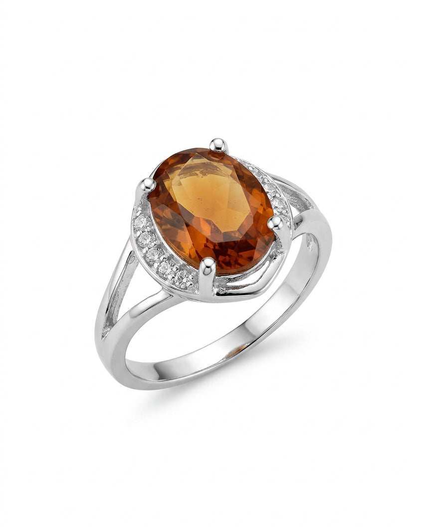 The Empress Oval Cocktail Ring