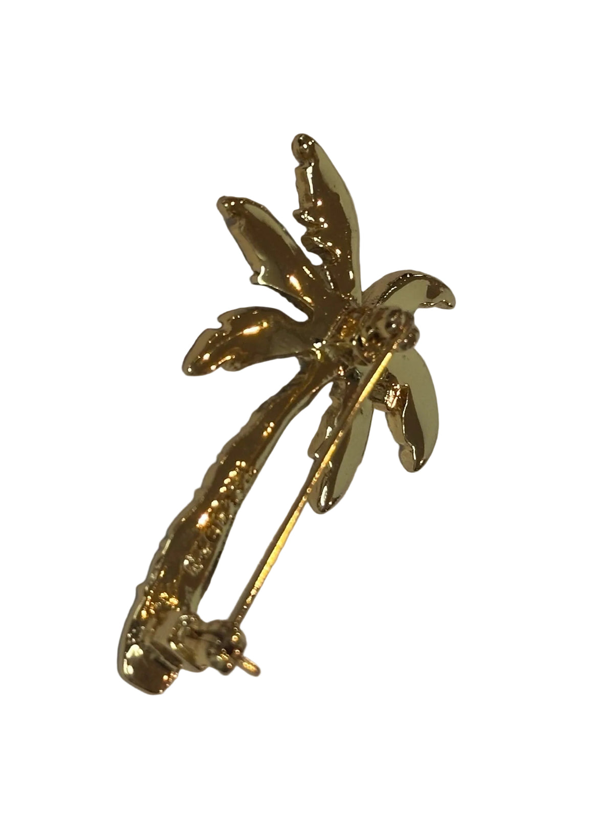 Tropical Paradise Palm Tree Brooch