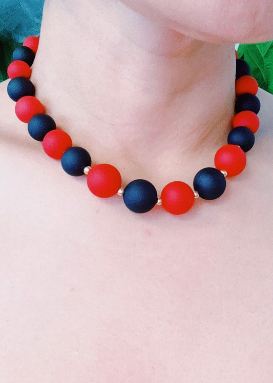 Champion Of The Game Ball Bead Necklace