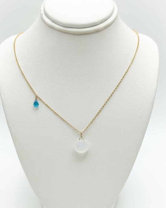 The Whimsical Asymmetric Gemstone Necklace