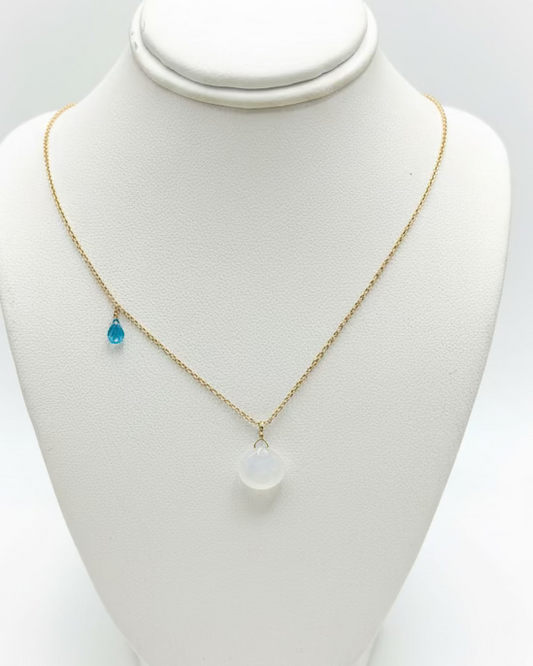 The Whimsical Asymmetric Gemstone Necklace