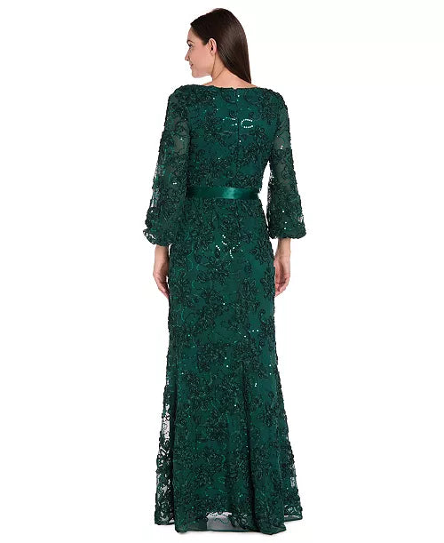 Petite Long Scoop Neck La e Dress
