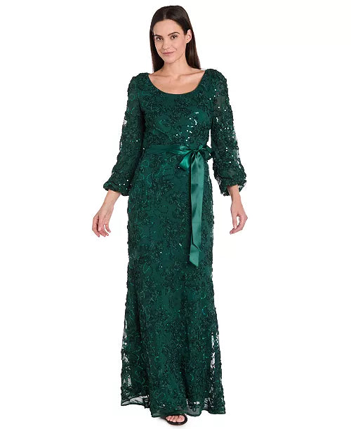 Petite Long Scoop Neck La e Dress