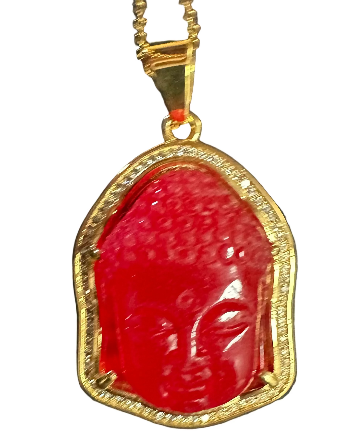 Big Buddha Harmony Gold Necklace