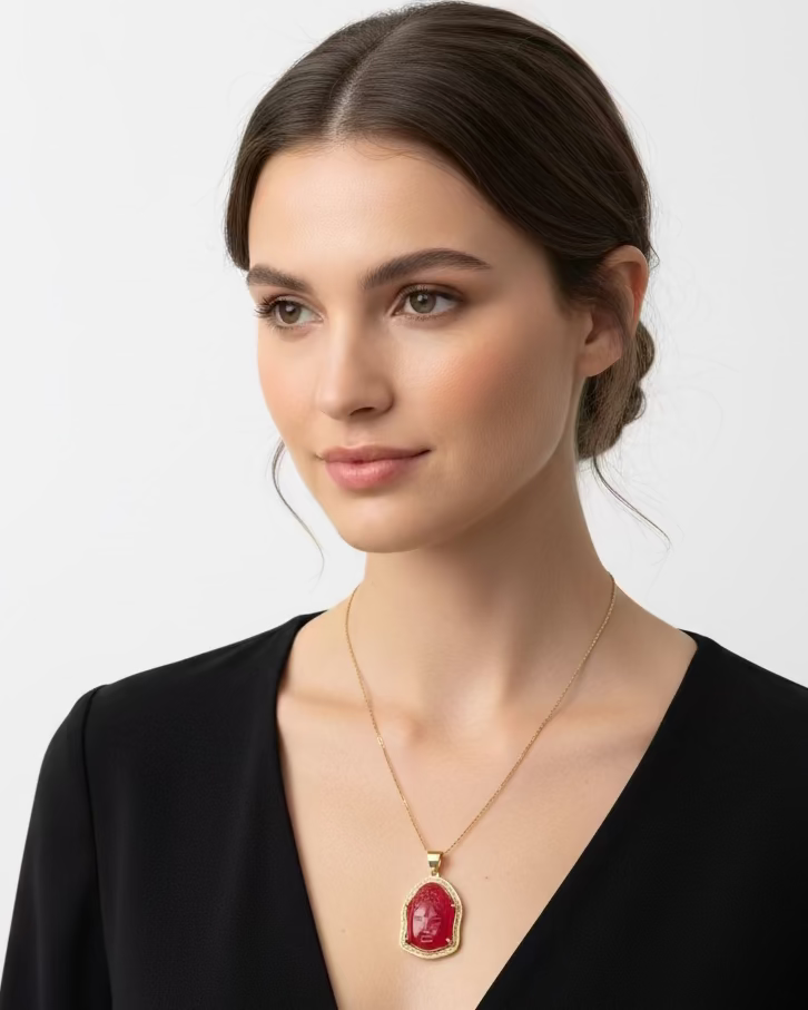 Big Buddha Harmony Gold Necklace