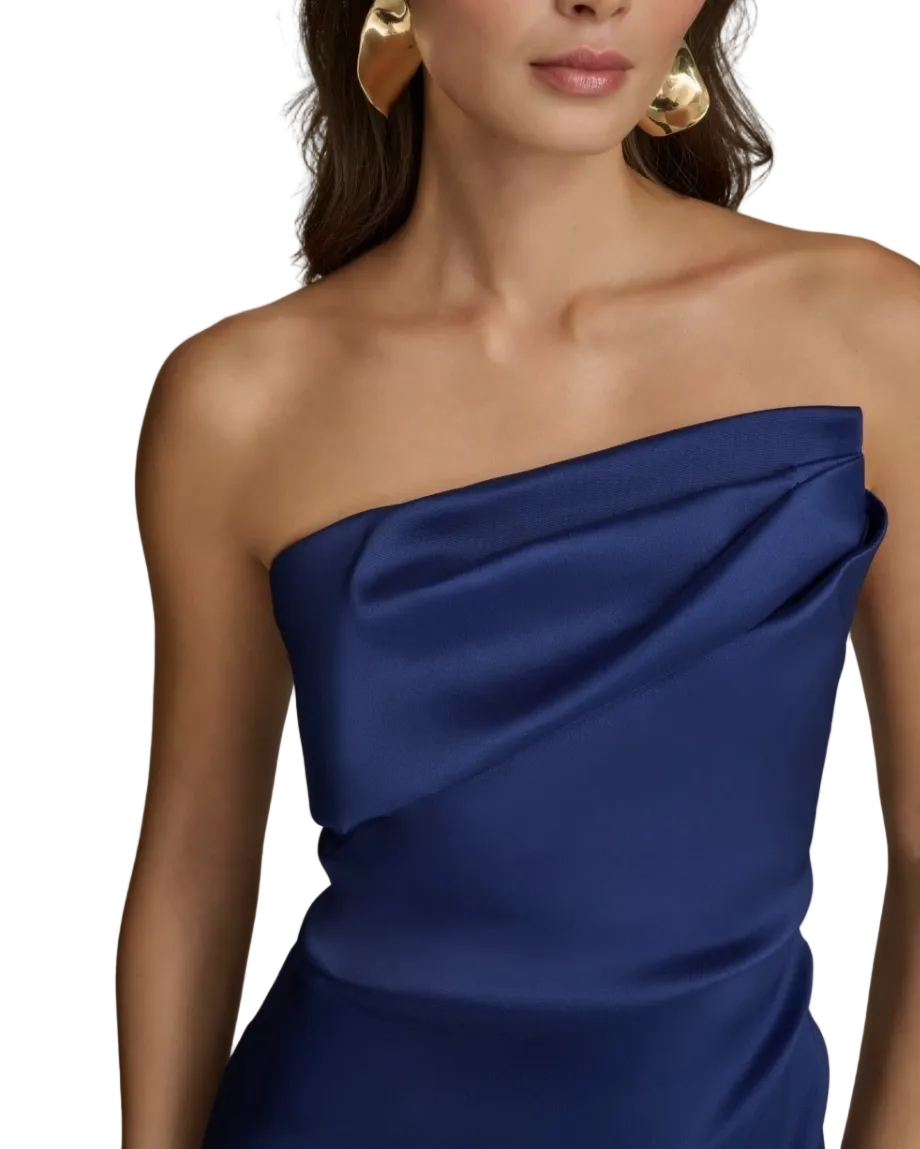 Donna Karan Asymmetrical Dress