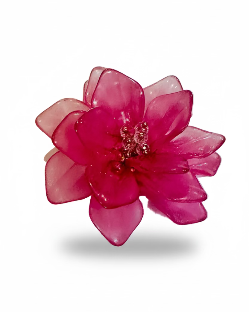 Blossom Petals Statement Brooch