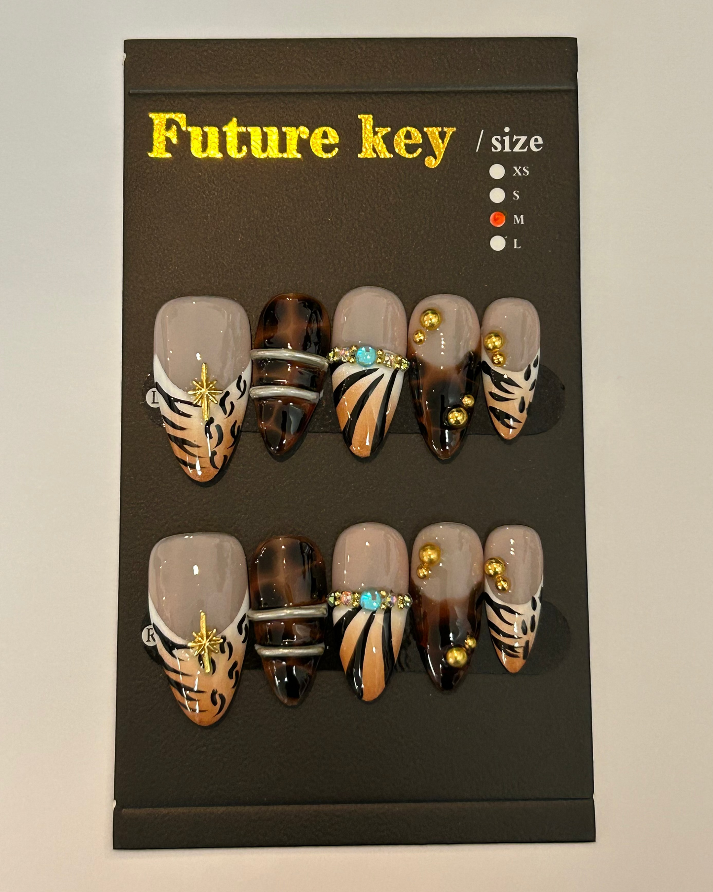 3D & Jeweled Nail Sets