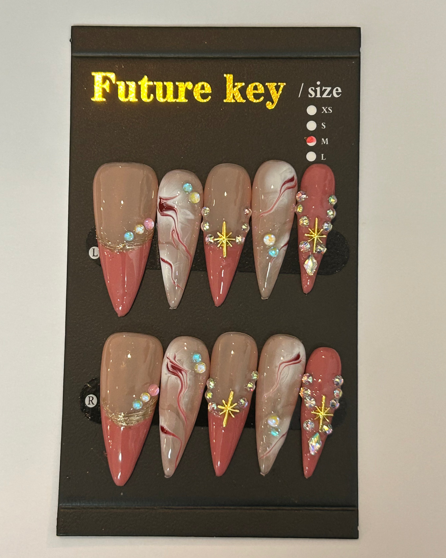 3D & Jeweled Nail Sets