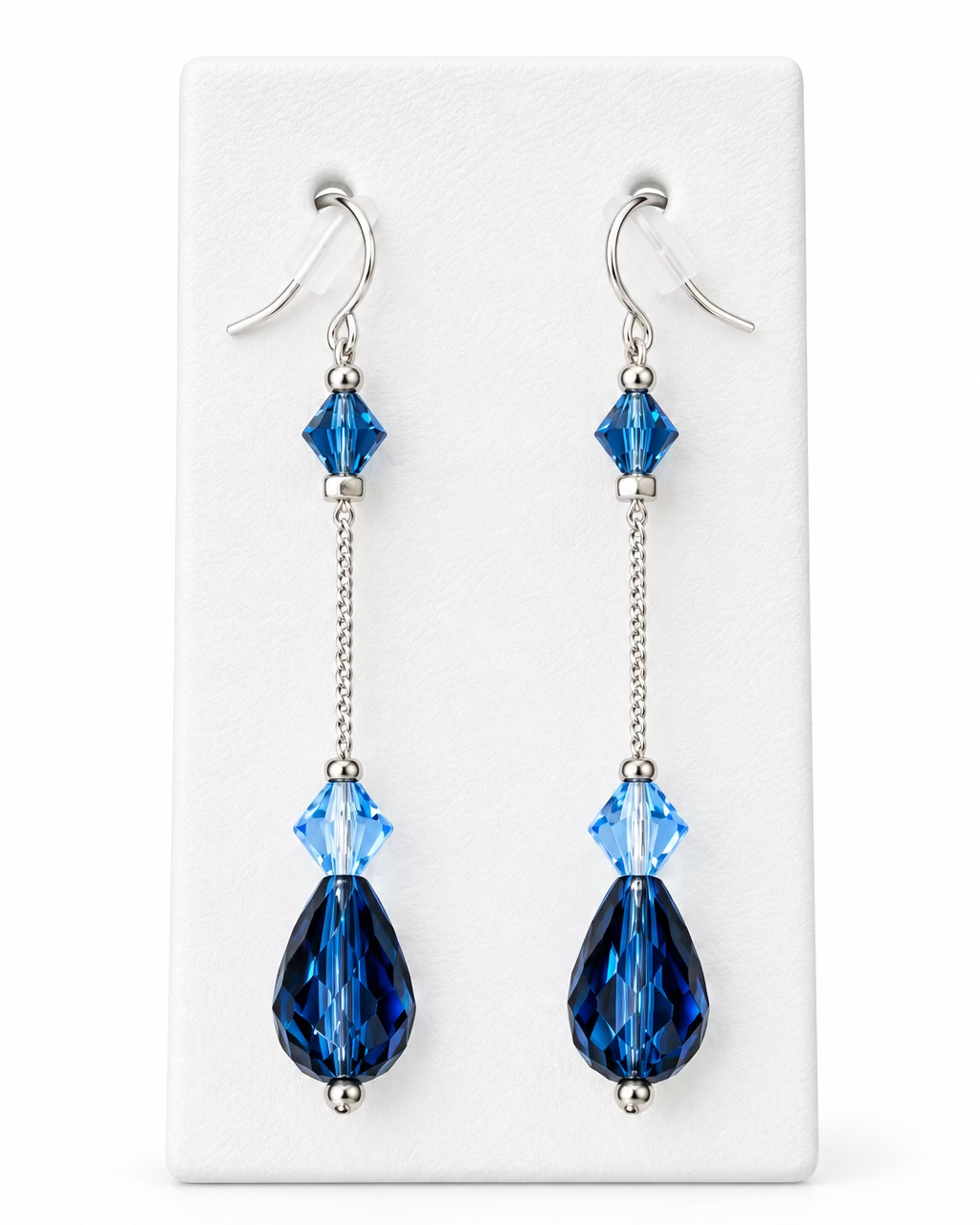 Evening Dewdrop Linear Earrings