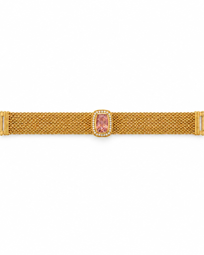 The Verona Interchangeable Mesh Statement Bracelet