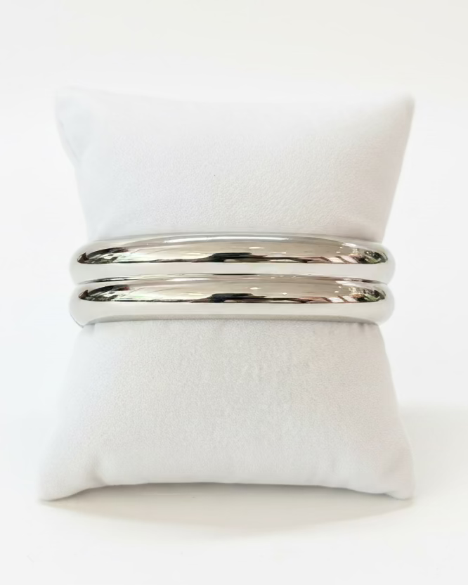 Vintage Crystal Serpent Bypass Cuff Bracelet