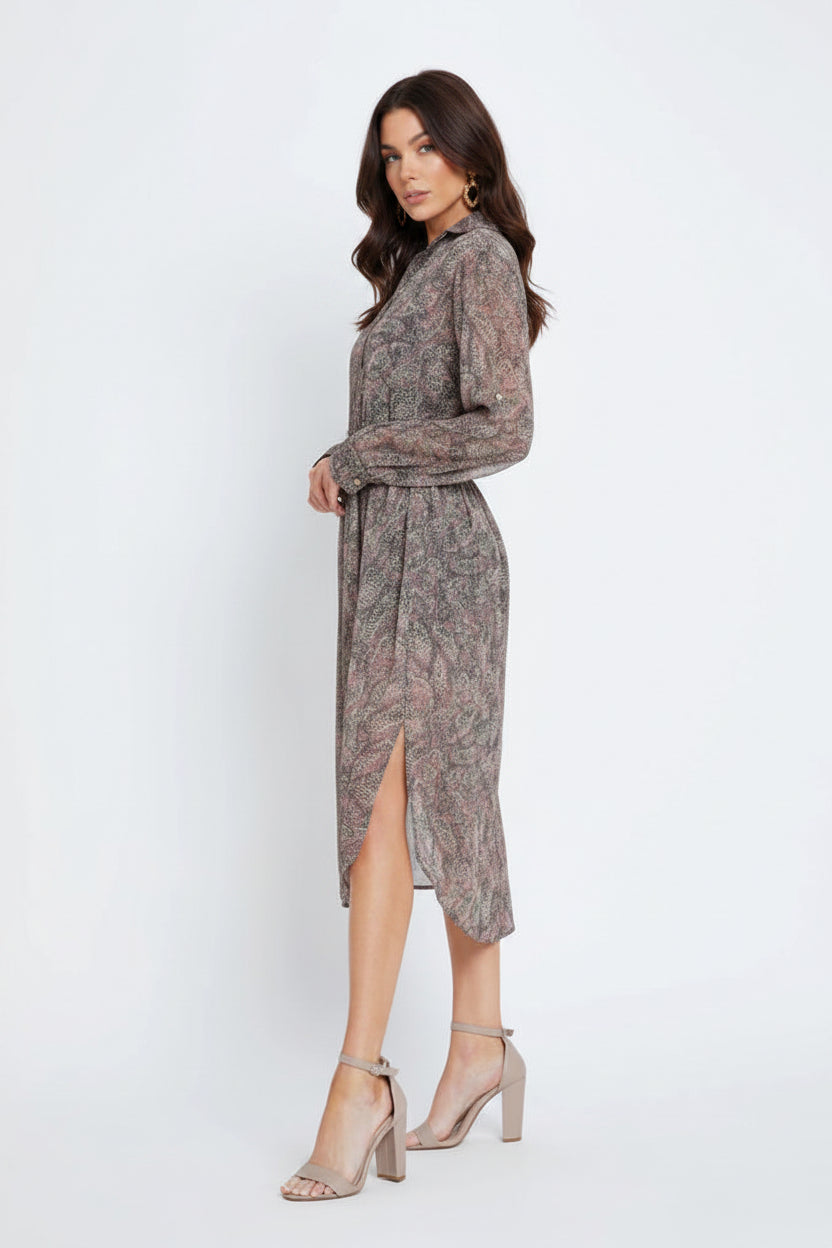 Sadie Snake Print Dress