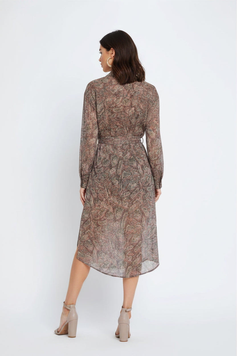 Sadie Snake Print Dress
