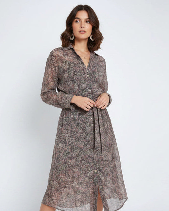 Sadie Snake Print Dress