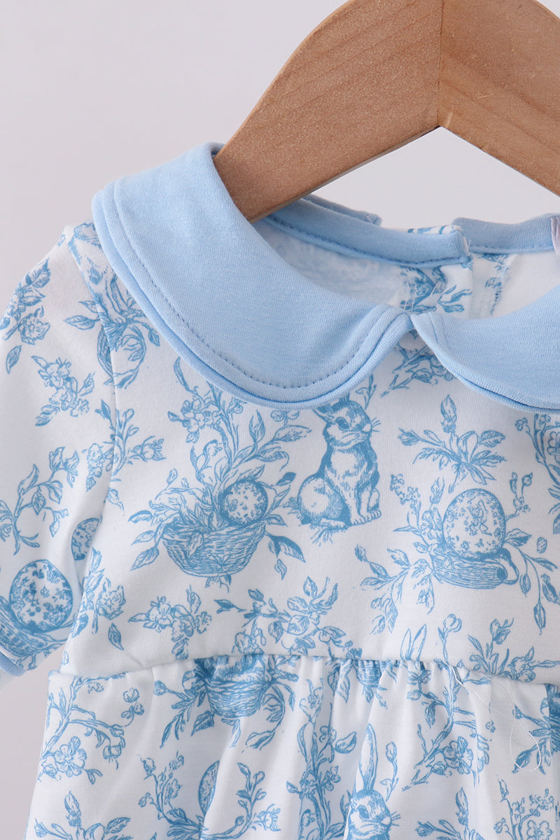 Blue Bunny Egg Bubble