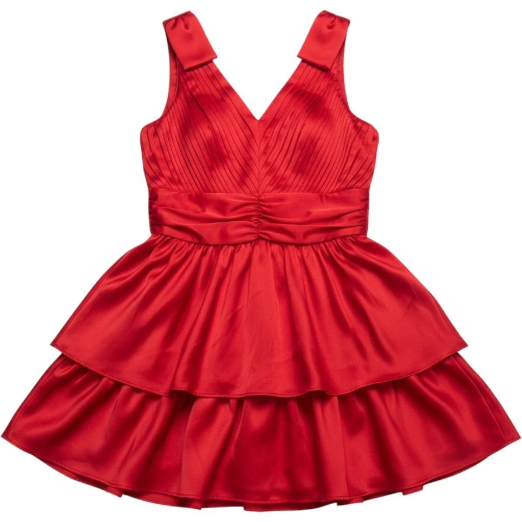 Kensie Sleeveless Red Mini Party Dress