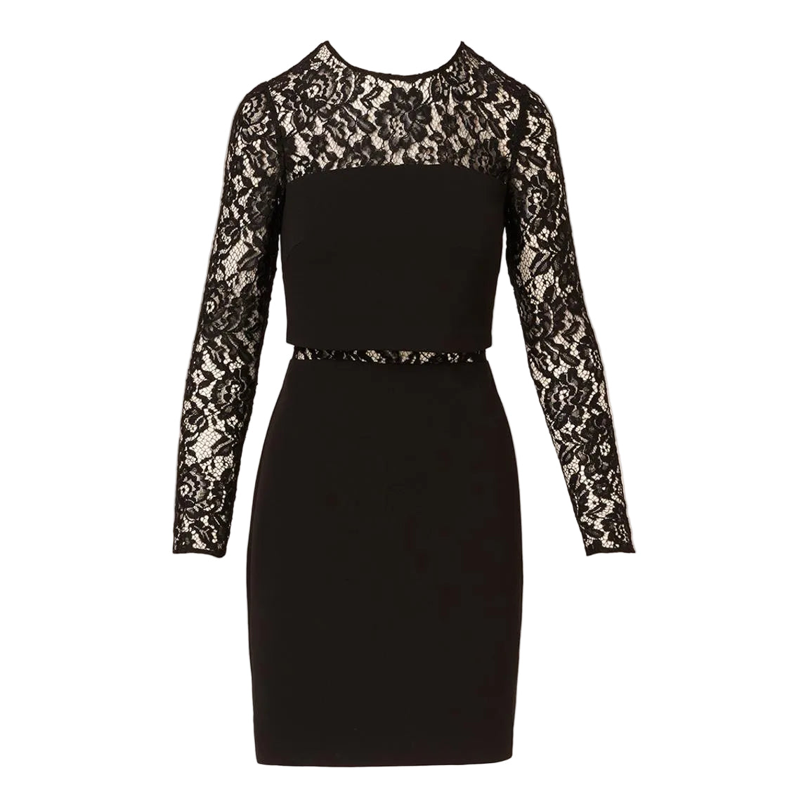 Knit Crepe Mini Dress