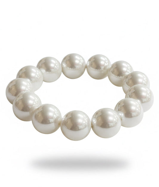 Pearl Glam Beaded Bracelet