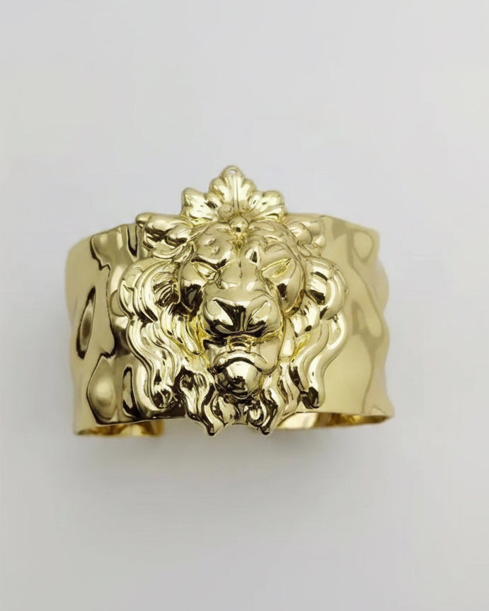 Ladies Lion Cuff Bracelet