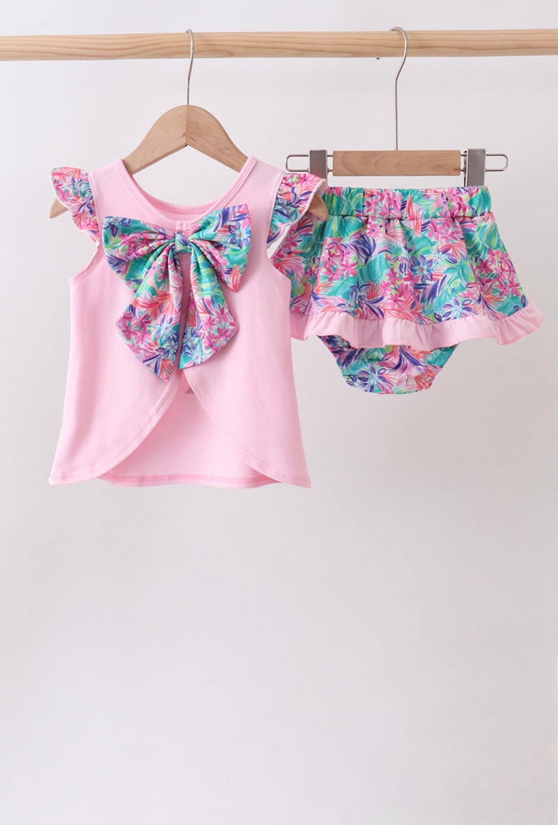 Pink Castle Applique Bloomers