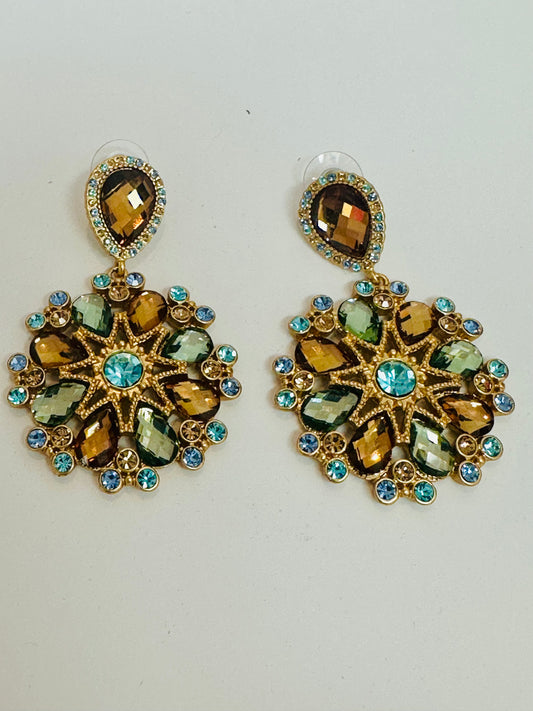 Vintage 1990s Mediterranean Starburst Drops