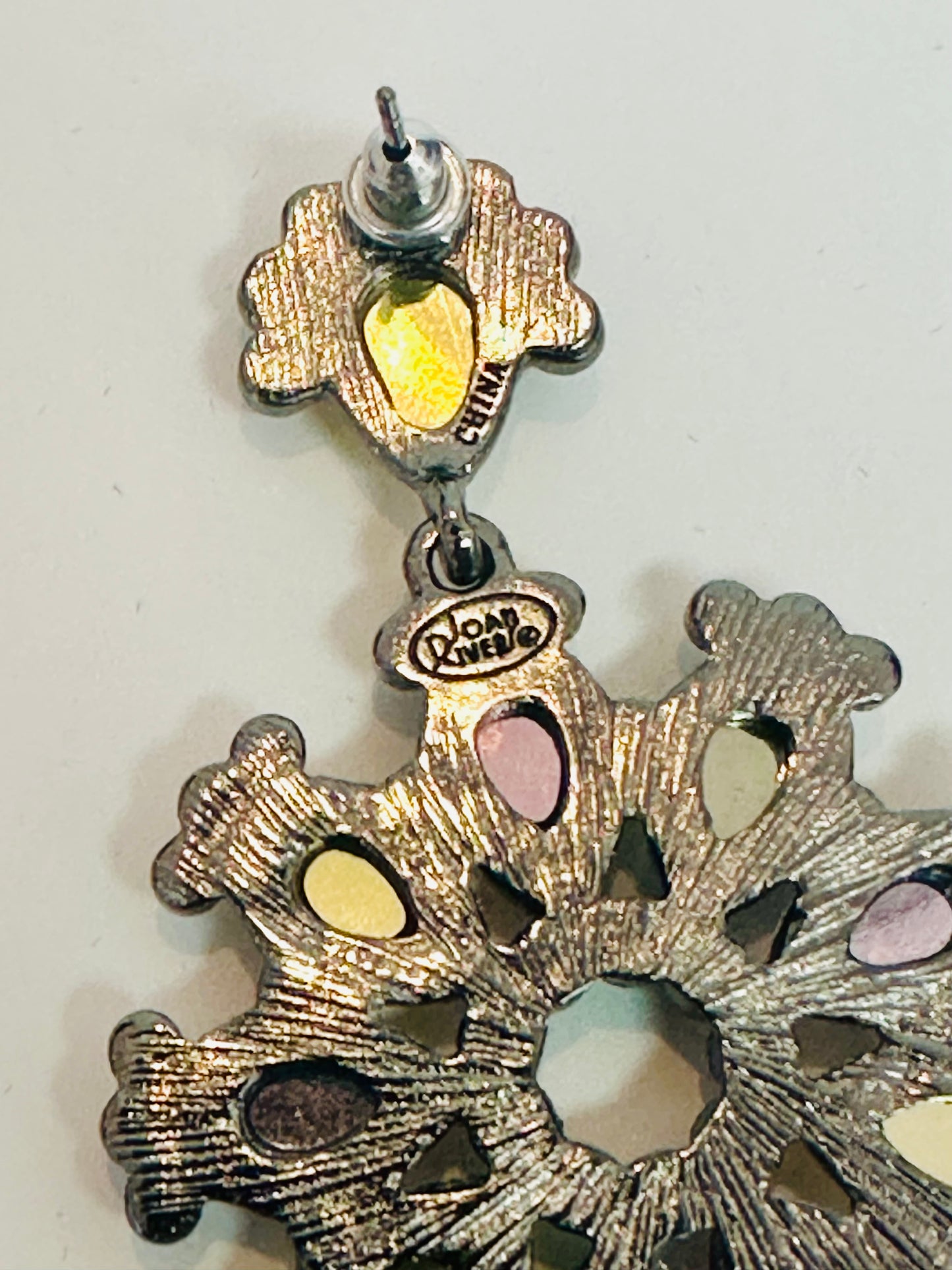 The Joan Rivers "Macedonian Mosaic" Drop Earrings