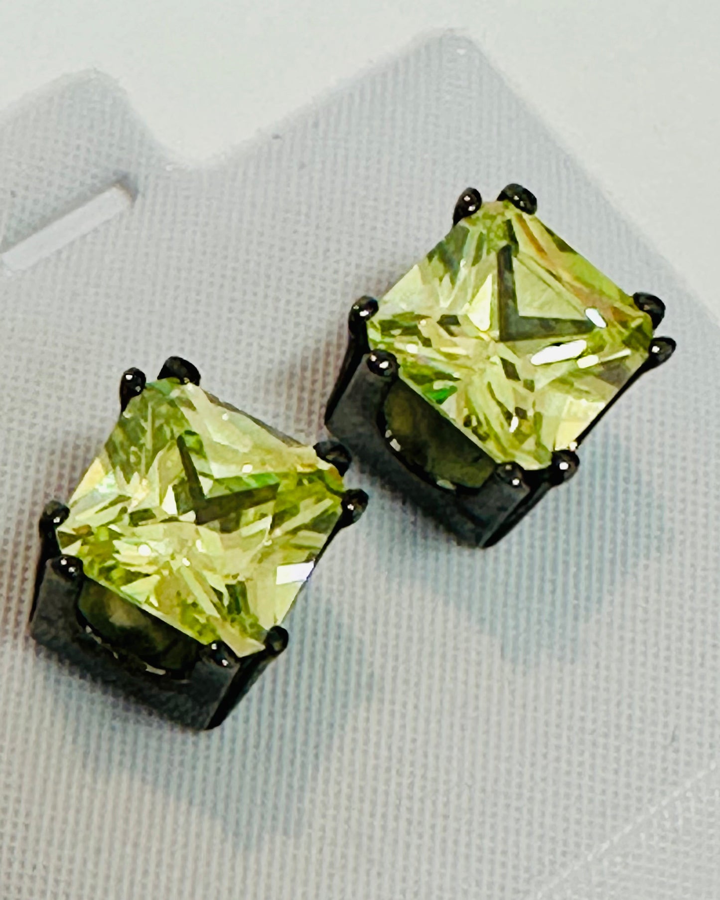 Vintage "Gilded Lime" Statement Studs