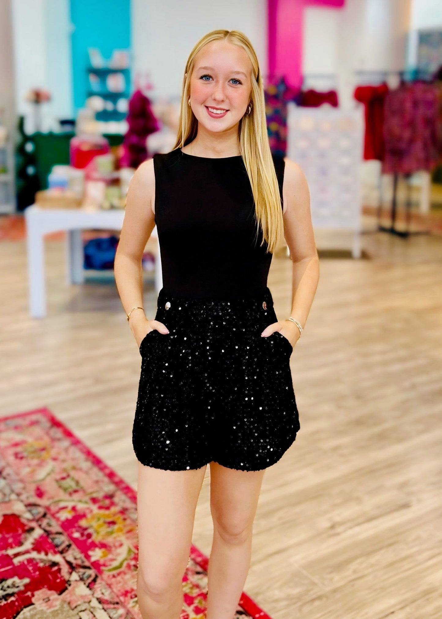 Midnight Glam Romper