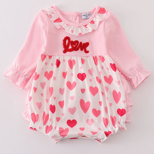 Pink Love Heart Bubble