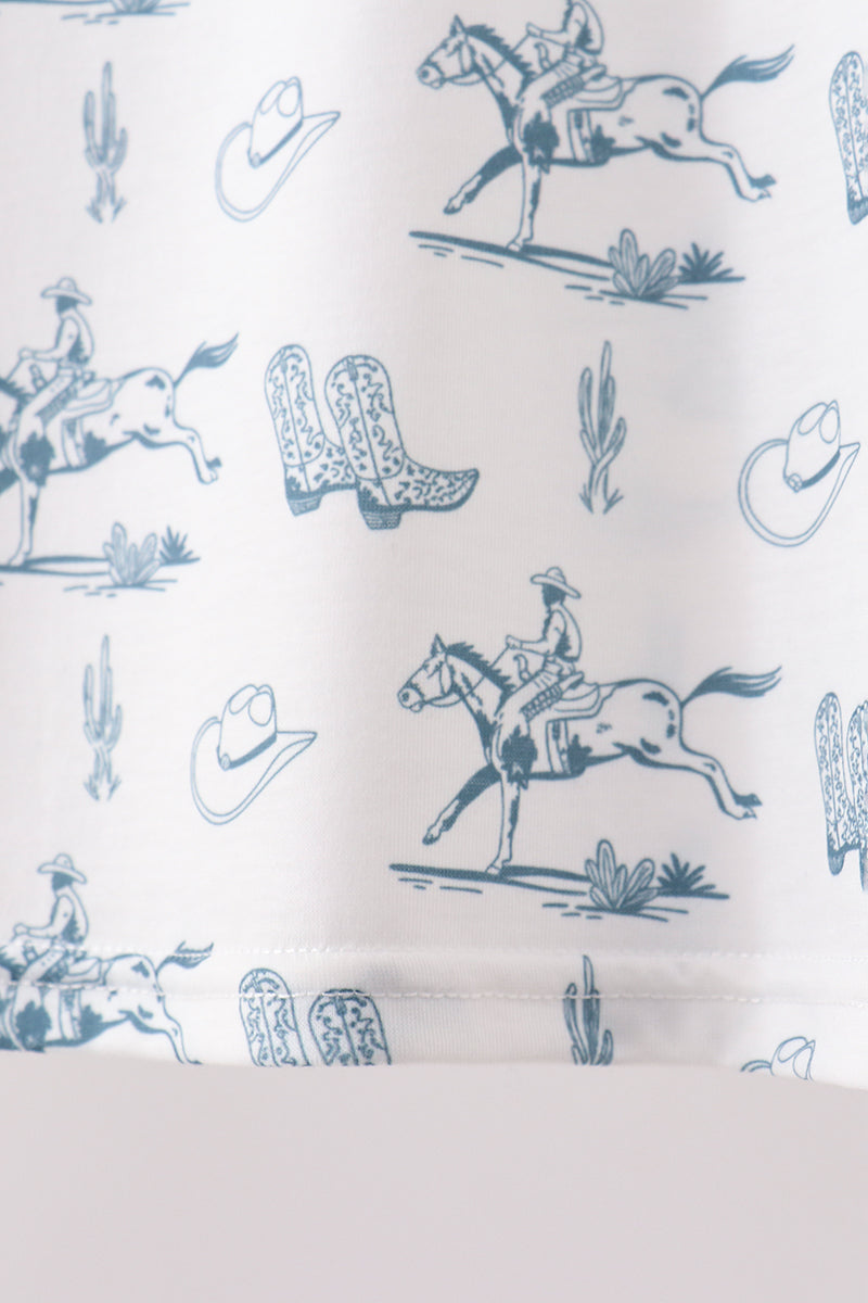 Boy's Cowboy Short Set
