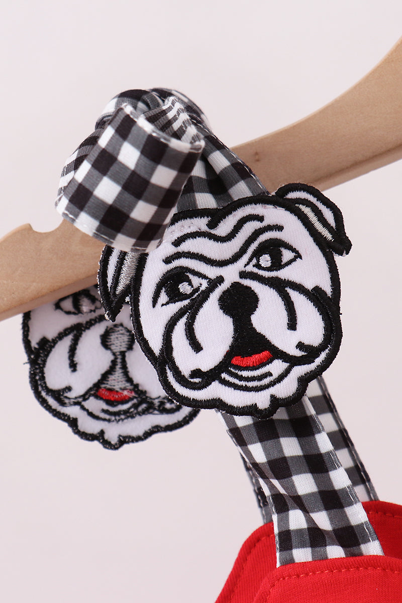 Georgia Go Dawgs Applique Bubble