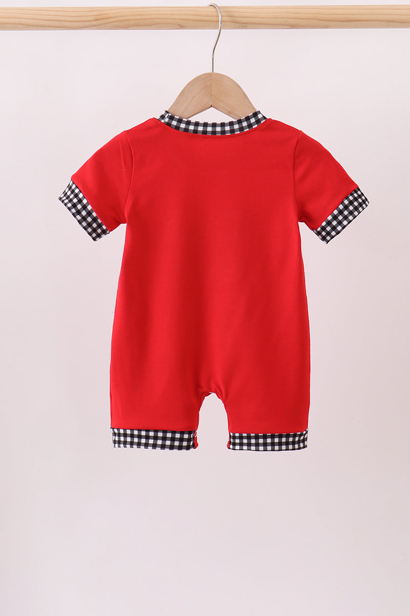 Georgia Go Dawgs Applique Romper