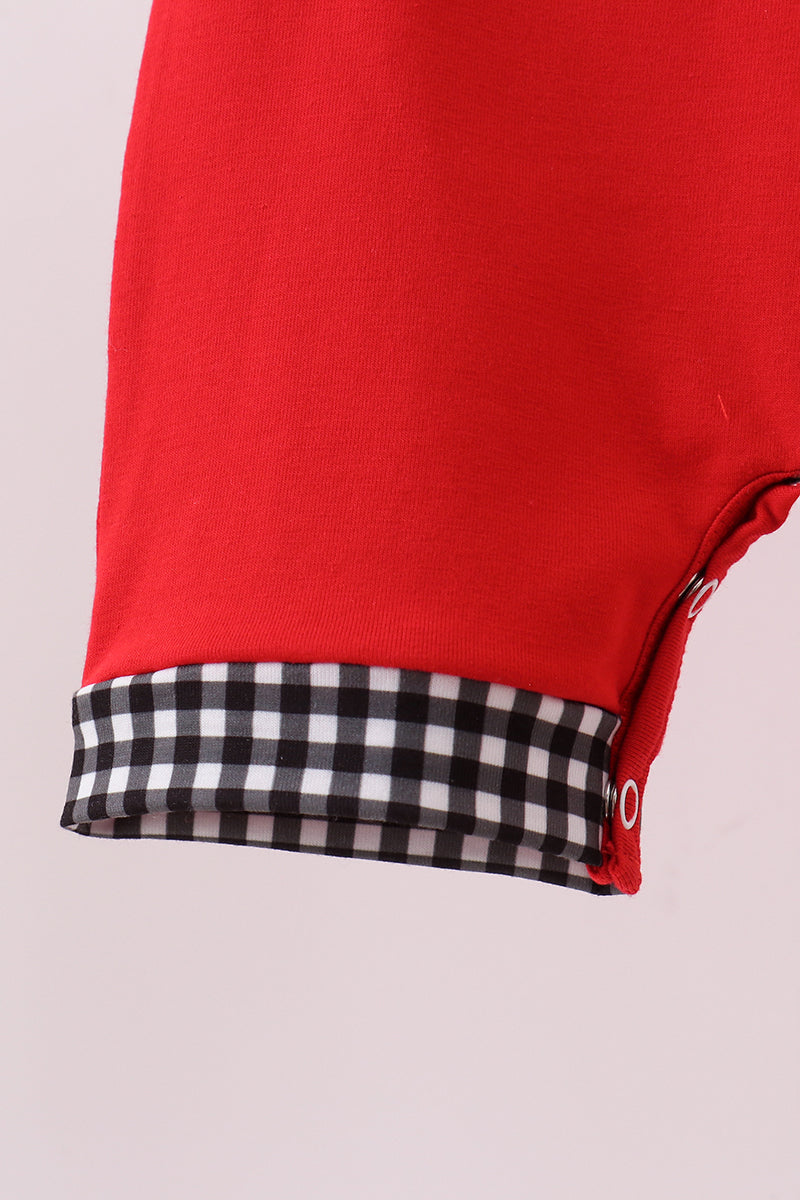 Georgia Go Dawgs Applique Romper