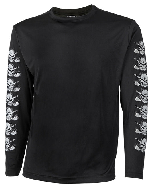 Golf Undershirt Long Sleeve (Black)