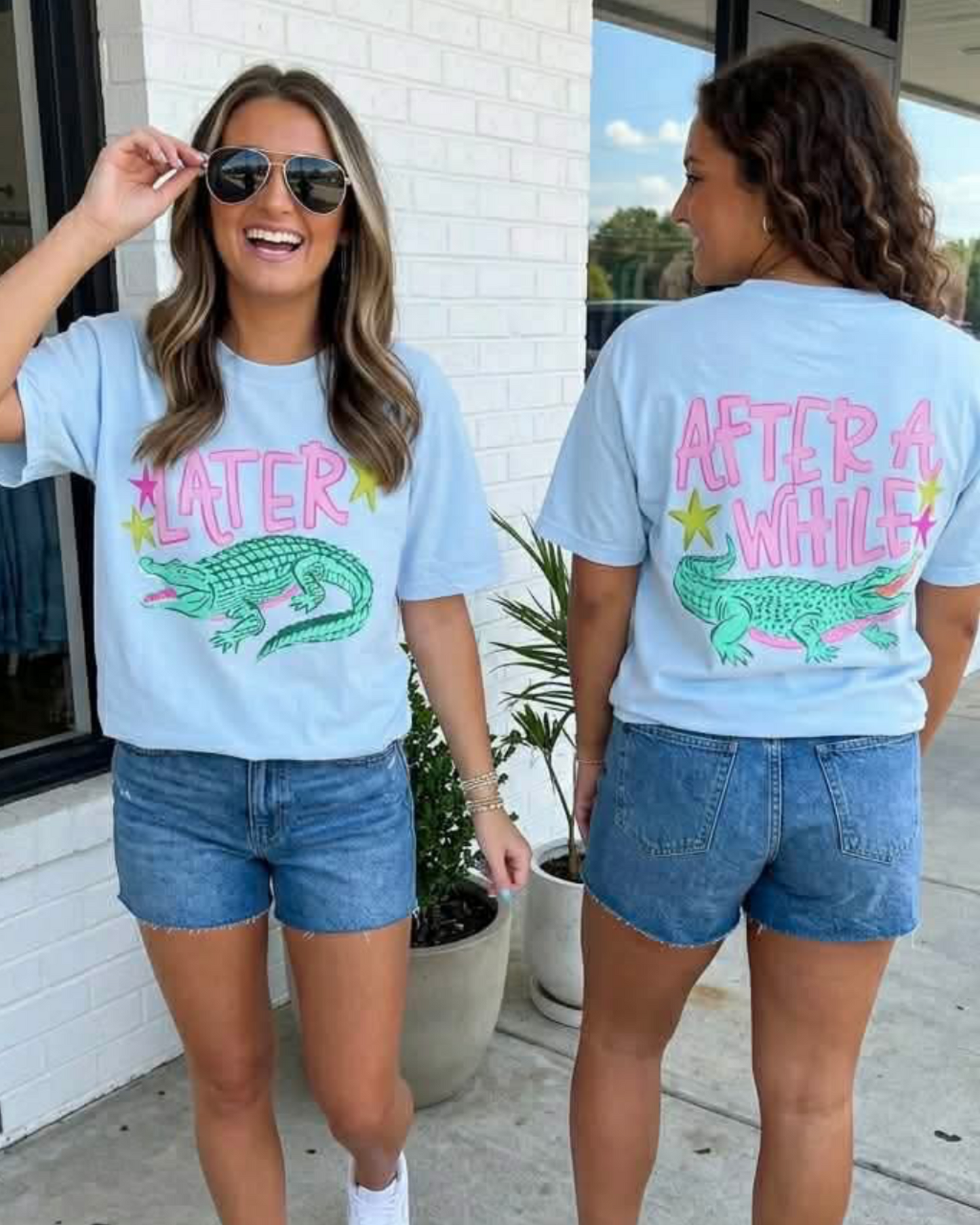 Later Gator After a While Comfort Color- TShirt