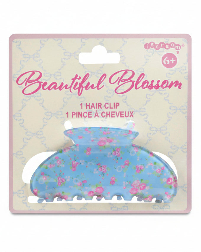 Beautiful Blossom Blue Hair Clip