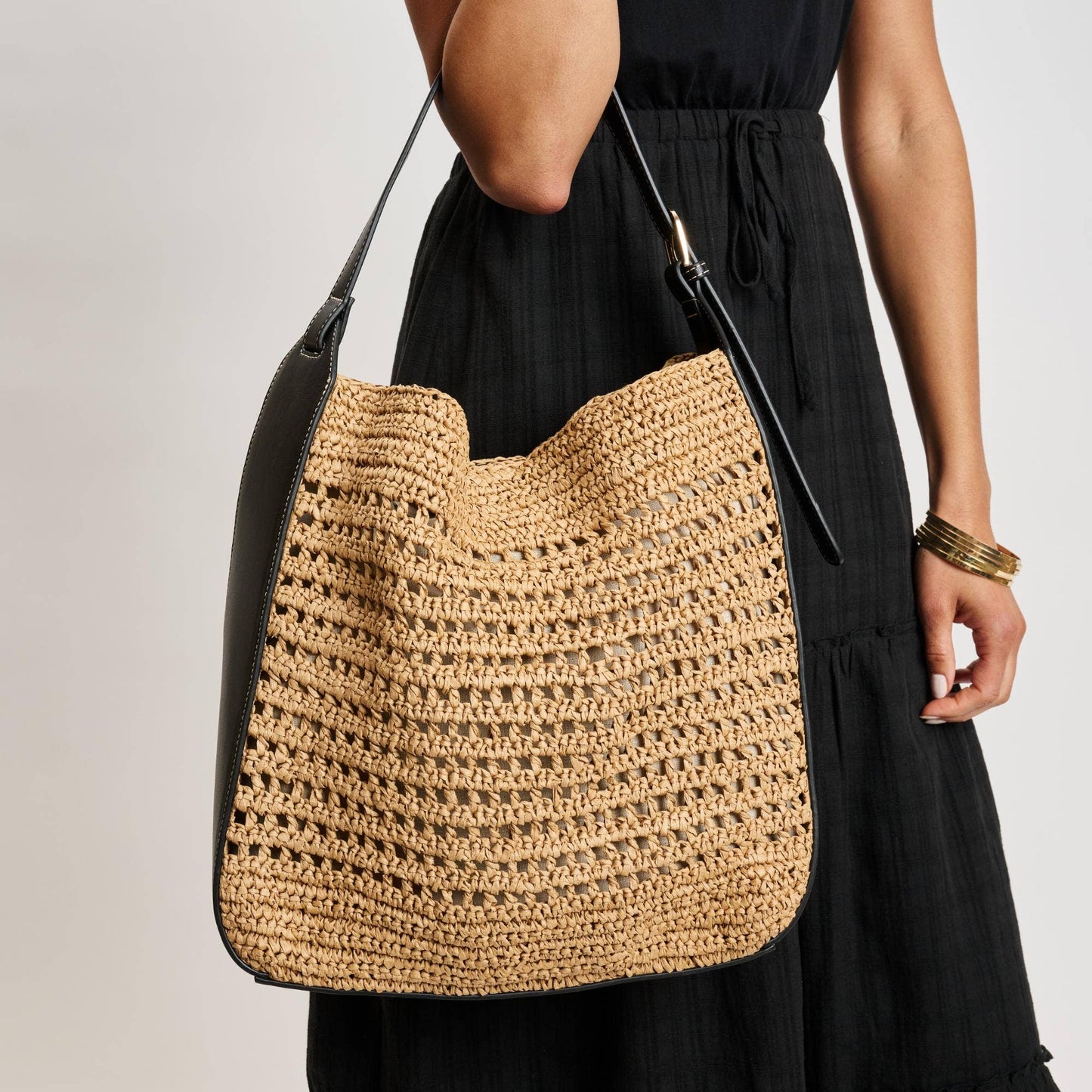 Savannah Hobo Natural Black
