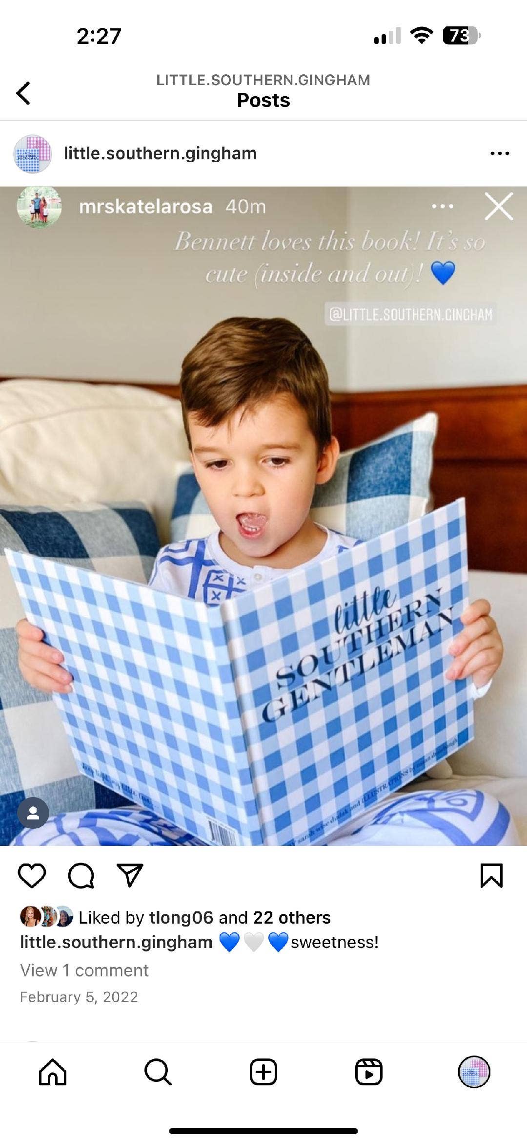 Little Southern Gentleman Book
