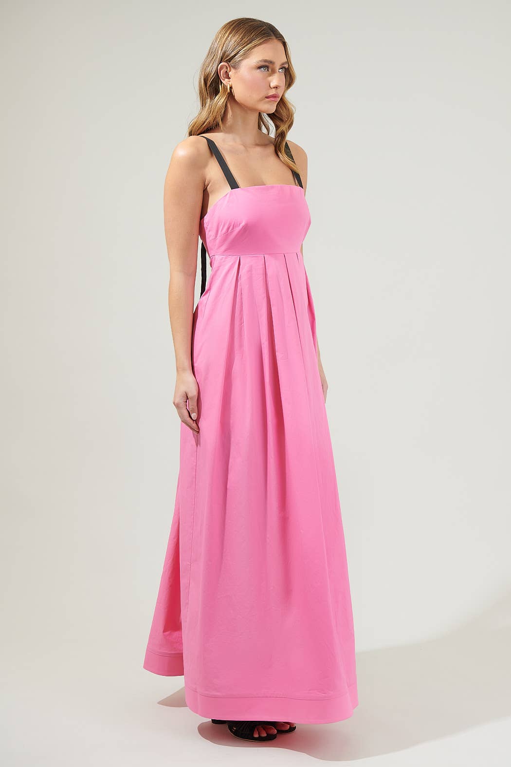 Fabiola Pleated Maxi Dress