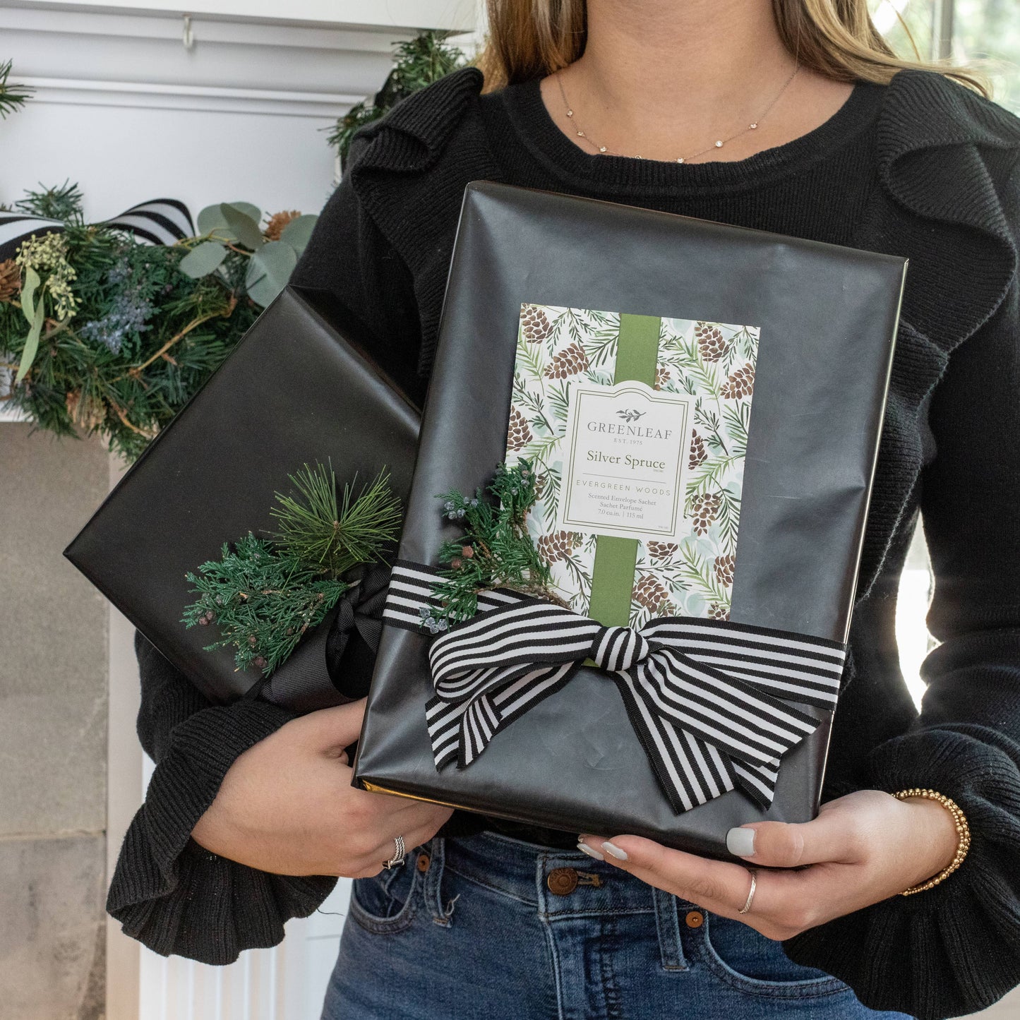 Silver Spruce Large Sachet