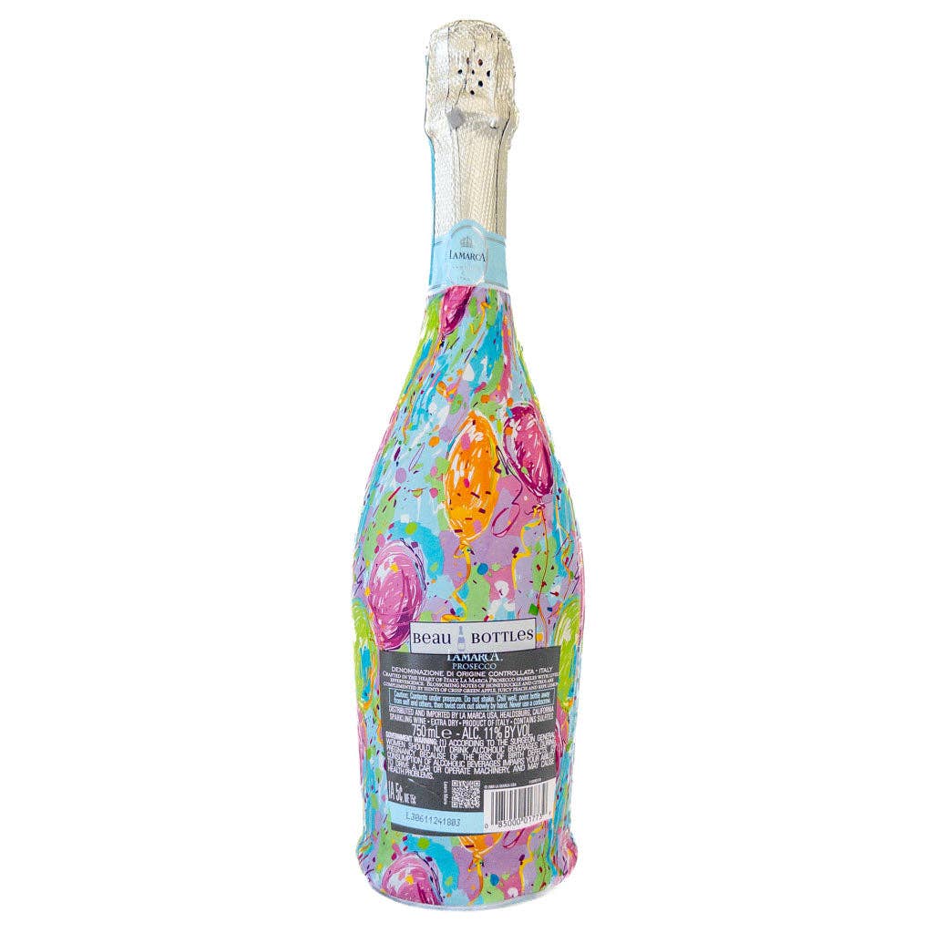 Happy Birthday Balloons - Prosecco Collection