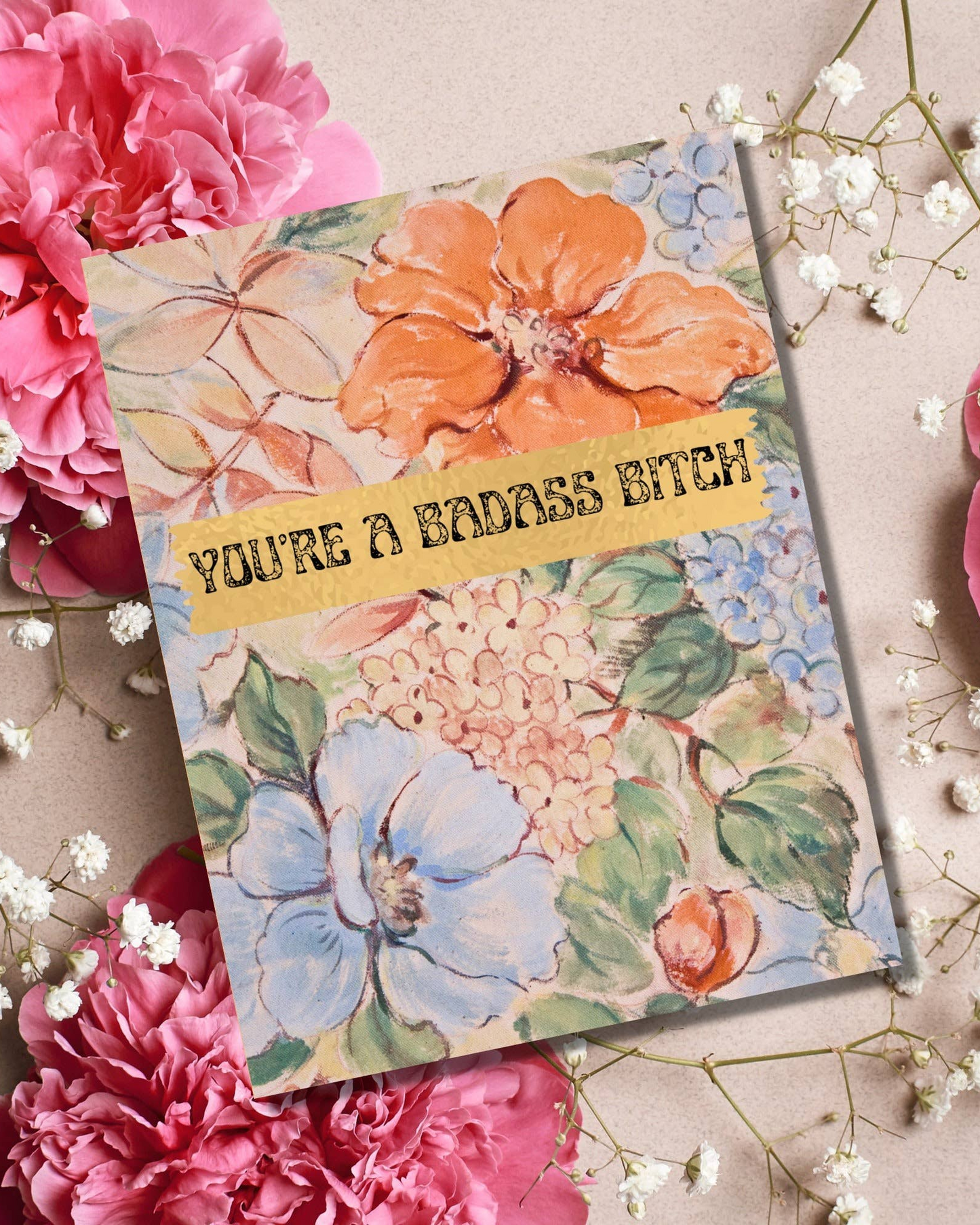 You're a Badass Bitch Card