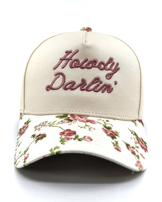 Howdy Darlin Embroidered Trucker Hat