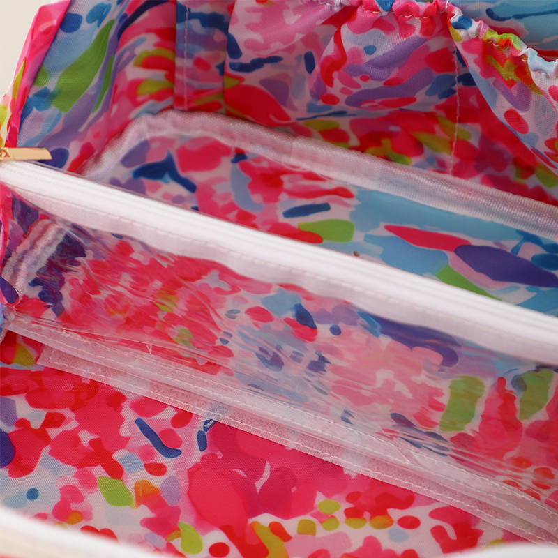 Petal Splash Cosmetic Carryall Case