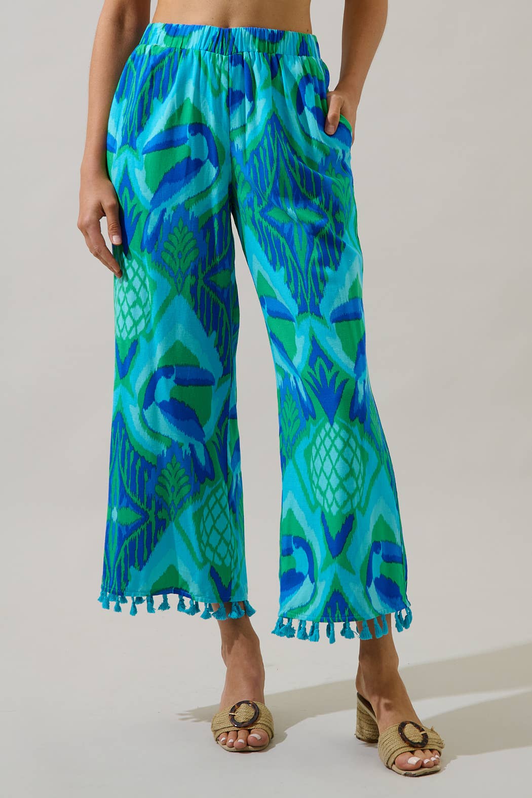Blissy Tropical Hanie Flare Set