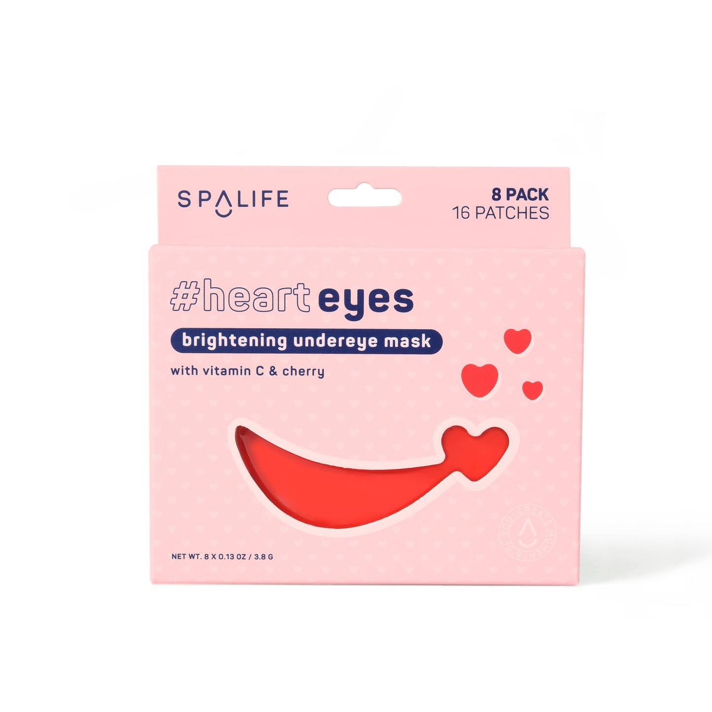 Heart Eyes Brightening Undereye Masks - 8 pack