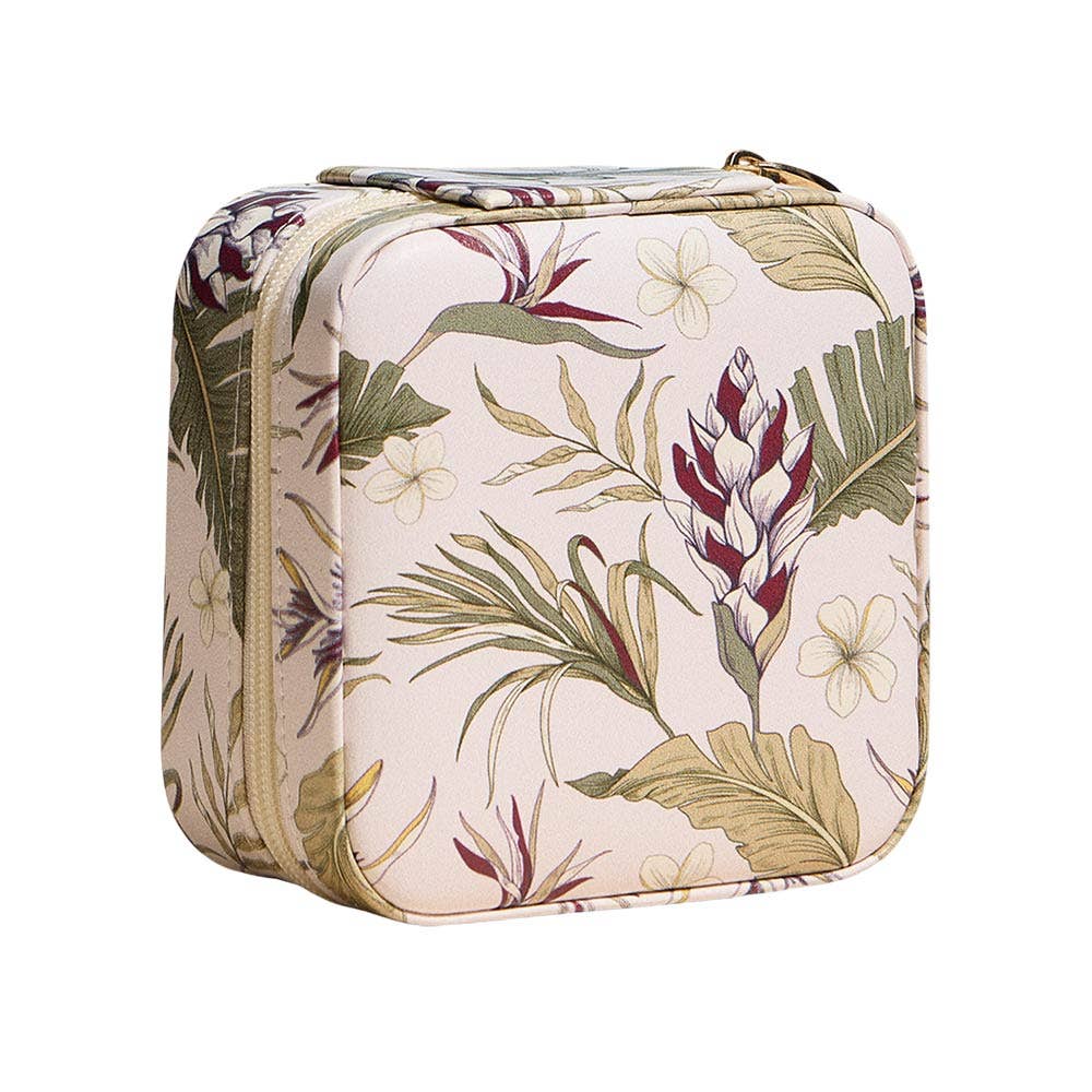 Botanical Floral Jewelry Box